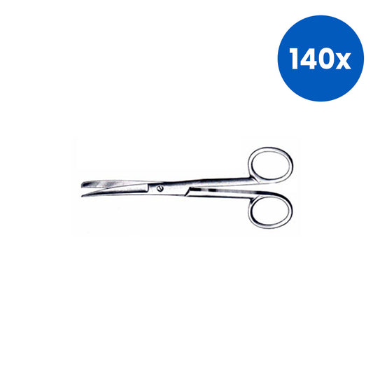 Livingstone Nurses Surgical Dissecting Scissors Stainless Steel 13cm 30grams - White x140