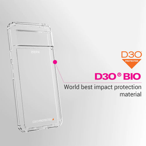 EFM Alta D3O Case Armour Google Pixel 8 - Clear