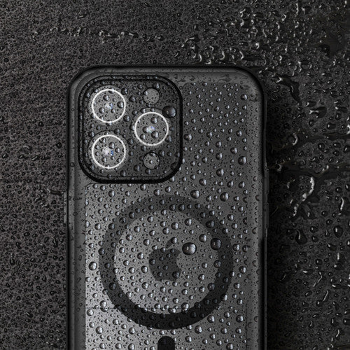 Encased Waterproof Case iPhone 15 Pro with Belt Clip Holster - Clear