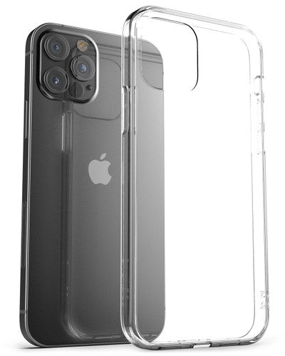 Encased Clear Back Case iPhone 12 Pro Max with Belt Clip Holster - Clear