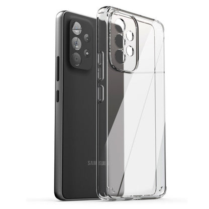 Encased Clear Case Samsung Galaxy A53 5G with Belt Clip Holster - Clear