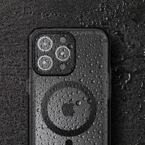 Encased Waterproof Case iPhone 15 Pro Max with Belt Clip Holster - Clear