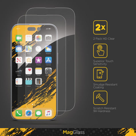 Encased UHD Screen Protector iPhone 15 Plus - 2 Pack