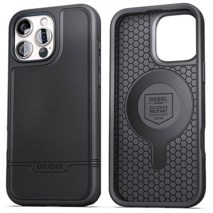 Encased Rebel MagSafe Case iPhone 16 Pro - Black