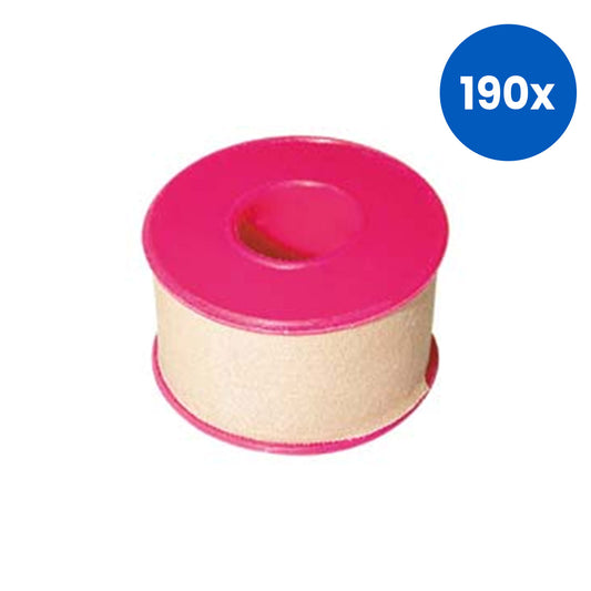 Livingstone Adhesive Plaster Zinc Oxide Tape 25mm x 5m Sleeve & Spool - Tan x190