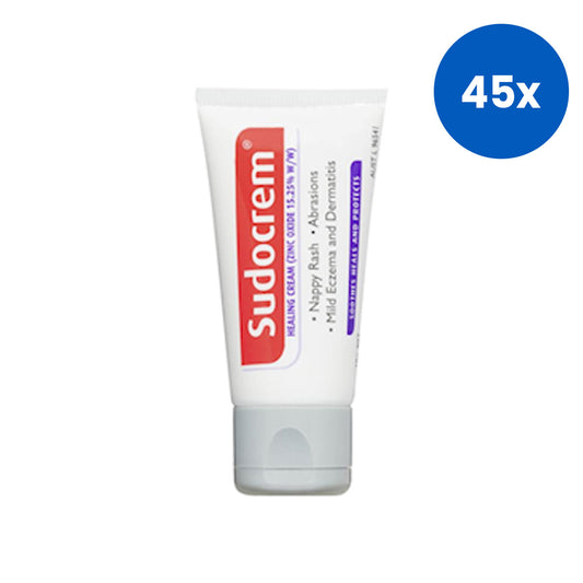 Sudocrem Healing Cream with Active Ingredient Zinc Oxide - White x45