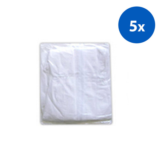 Livingstone Coveralls Protective Suit with Hood - Clear x5