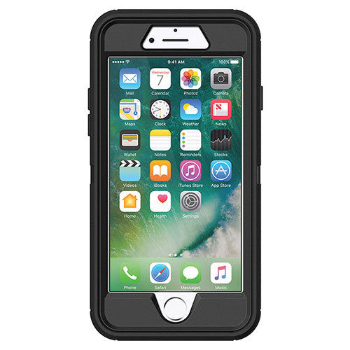 OtterBox Defender Case iPhone SE 2022/2020 and iPhone 8/7 - Black