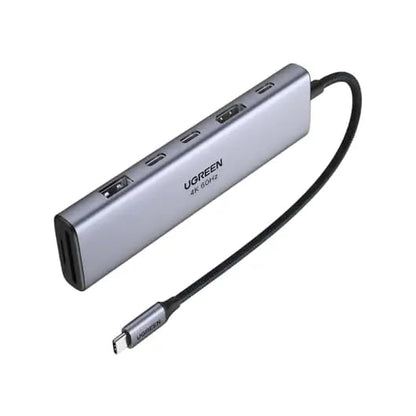 UGREEN 7-in-1 USB C Hub with Single 4K HDMI Silver