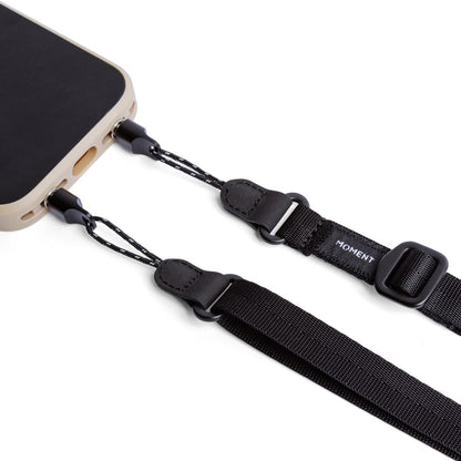 Moment Mobile Adjustable Crossbody Strap - Black