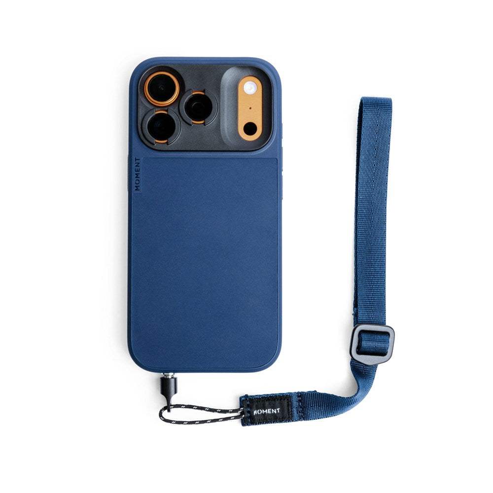 Moment Mobile Adjustable Wrist Strap - Indigo