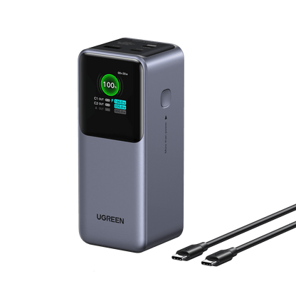 UGREEN Nexode Power Bank 20000mAh 130W with Display Silver