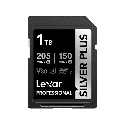 Lexar Professional Silver Plus SDXC UHS-I Card 1 TB
