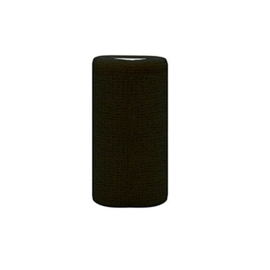 E.Z. Ban Wrap Cohesive Elastic Bandage 10cm x 2 metres stretch to 4.5 metres - Black x50