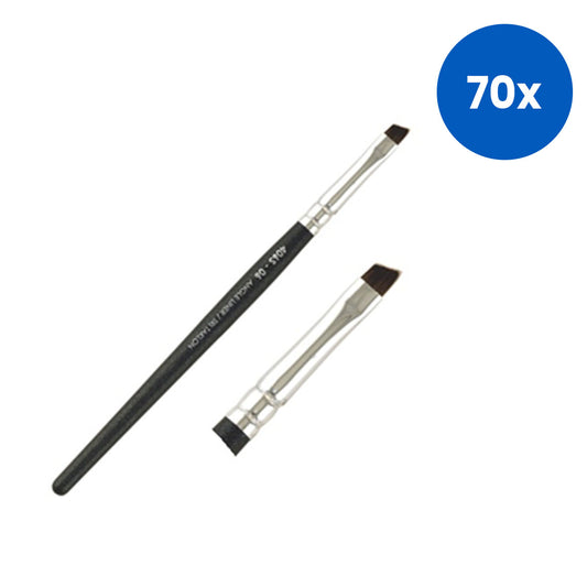DMT Angle Eye Liner Brush Tri Taklon - Black