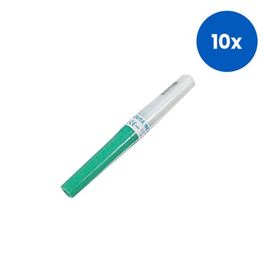 BD Vacutainer Multiple Sample Needle 21 x 1.5 Inches 38mm 100/Box - Green x10