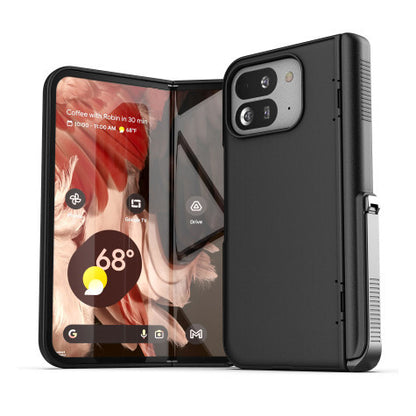 Encased Slimshield Case Google Pixel 9 Pro Fold with Belt Clip Holster - Black