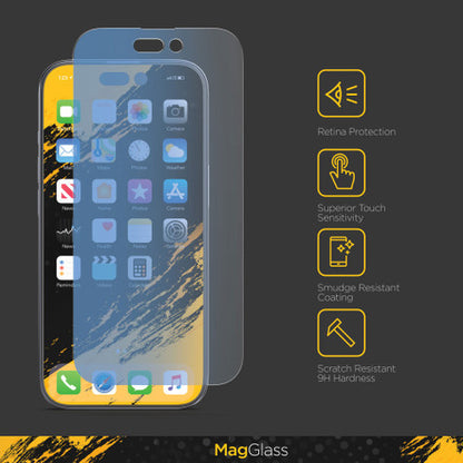 Encased Blue Light Screen Protector iPhone 15 Plus - Clear