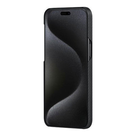 Pitaka MagEZ Case 4 iPhone 15 Pro - Black/Grey Twill