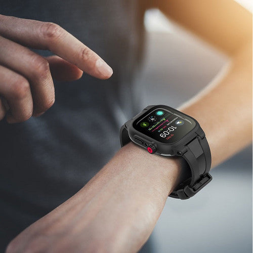 Krakatoo WaterProof Case Apple Watch 44mm - Black