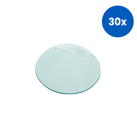 Livingstone Watch Glass 100mm Diameter 10/Pack - White