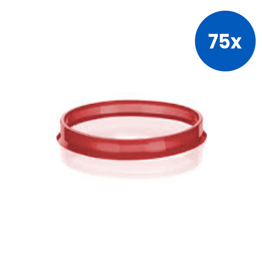 Simax Pouring Ring for 100ml to 5L Laboratory Bottle PBT GL45 - Red x75