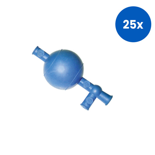 Livingstone Pipette Filler Rubber 3 Way Heavy Duty - Blue x25