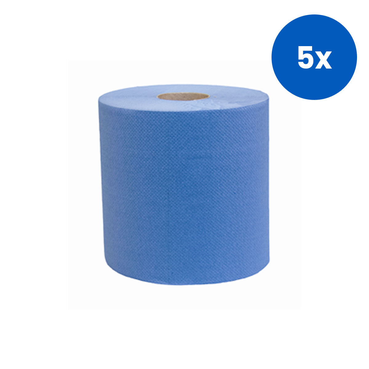 Celtex Matic Blue Hand Paper Towel 3-Ply 20cm x 100 Metres  6 Rolls/Pack - Blue x5