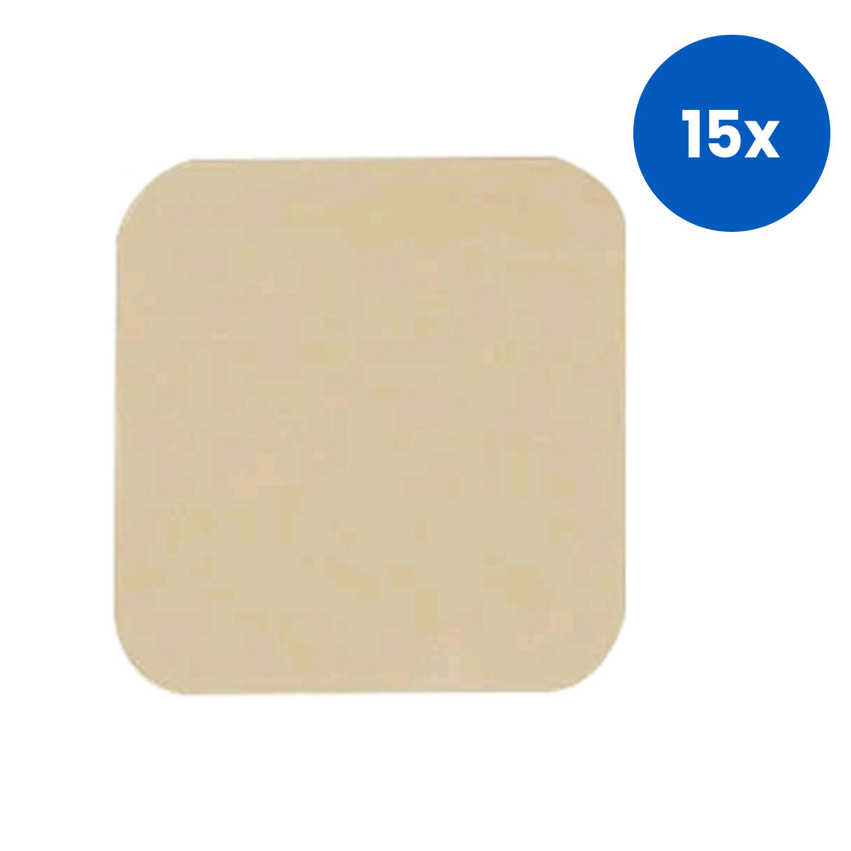 DuoDERM Extra Thin CGF Dressing Hydrocolloid Dressing 7.5 x 7.5cm (3 x 3") Square 5/Box - Beige x15