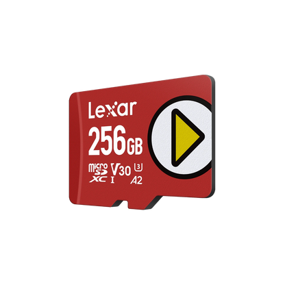 Lexar PLAY microSDXC UHS-I card 256GB - Red