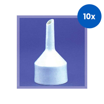 Livingstone Buchner Funnel Porcelain 75ML For 5CM Filter Paper Biodegradable - White x10