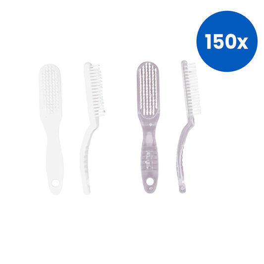 Hawley Nail Scrubbing Brush with Long Handle - White x150