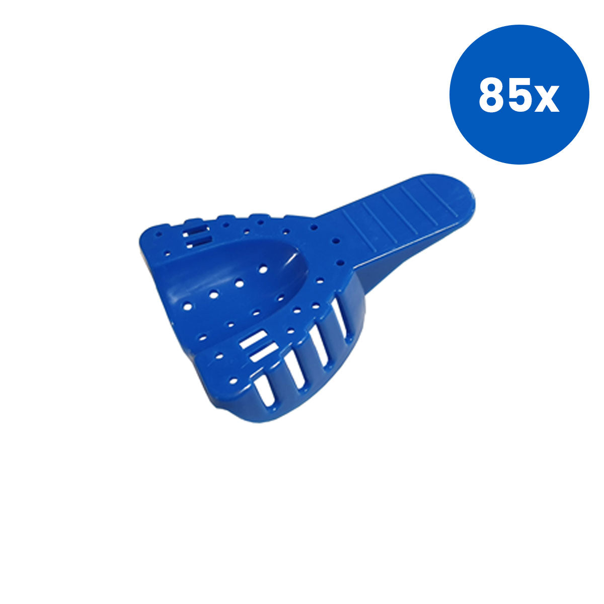 Livingstone Dental Impression Trays Upper Small Disposable Recyclable Plastic 12/Pack - Blue x85