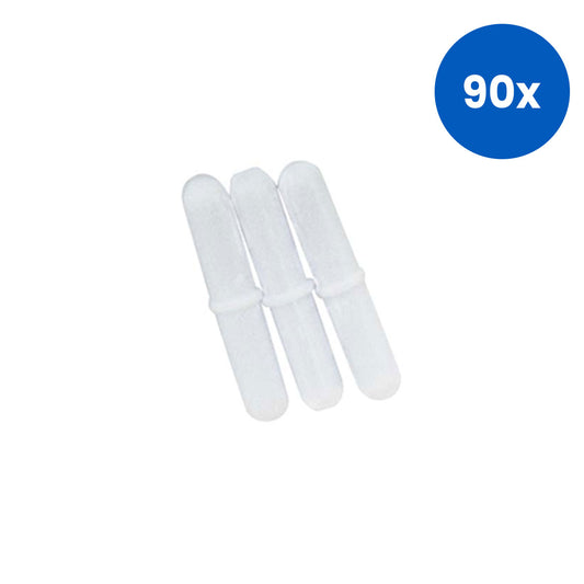 Livingstone Magnetic Stirrer Bar Cylindrical with Pivot 30mm Length x 6mm Diameter - White x90