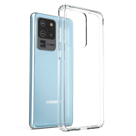 Encased Clear Back Case Samsung Galaxy S20 Ultra with Belt Clip Holster - Clear