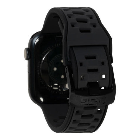 UAG Civilian Silicone Watch Strap Apple Watch 44/45/46/Ultra 49mm - Graphite/Black