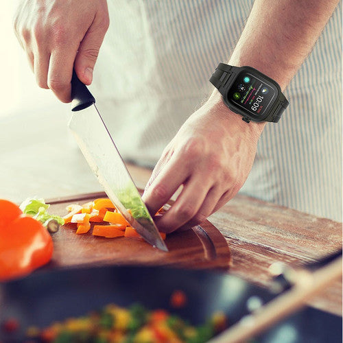 Krakatoo WaterProof Case Apple Watch 44mm - Black
