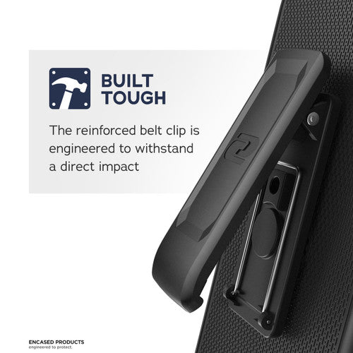 Encased Rebel Case iPhone 11 Pro with Belt Clip Holster - Blue