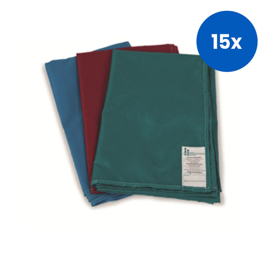 Haines Smart Barrier Slide Sheets with Fully Hemmed Edges 1 x 1.45m - Blue x15