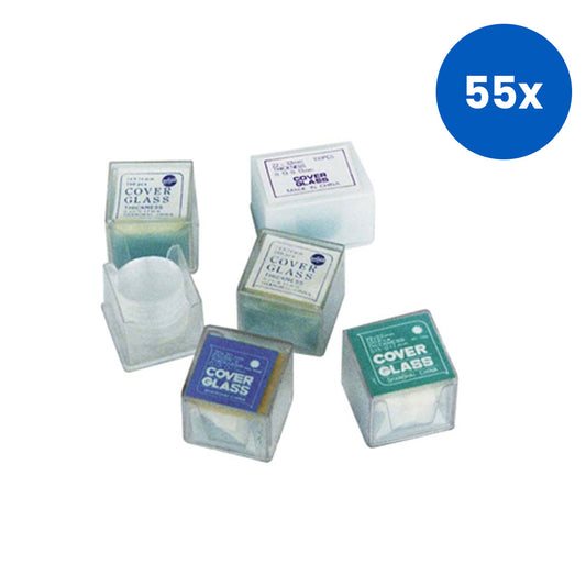 Livingstone Microscope Cover Slip 22 x 32mm 100 Pieces/Pack - White x55