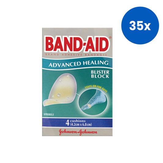 Johnson & Johnson Band-Aid Advanced Healing Blister Regular 4/Box x35