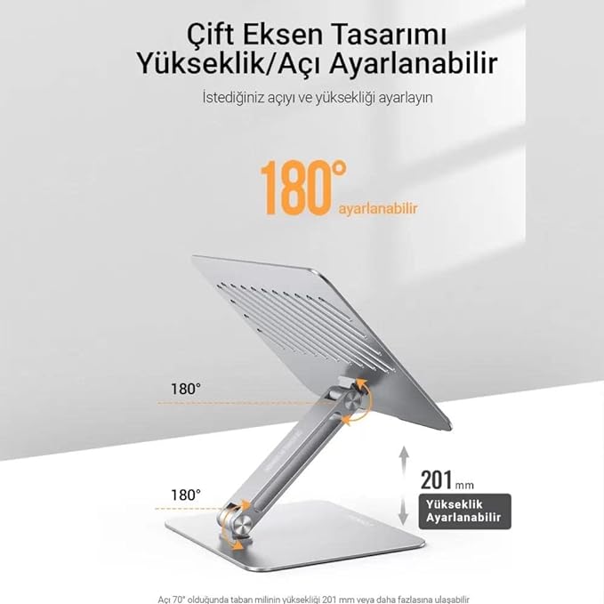 UGREEN Folding Aluminum Laptop Stand Silver