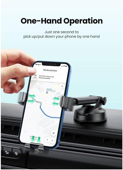 UGREEN Gravity Phone Holder wiSuction Cup Black