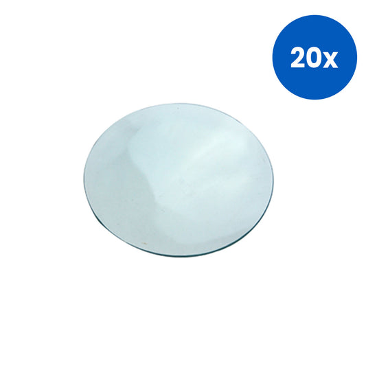 Livingstone Watch Glass 150mm Diameter 10/Pack - White x20