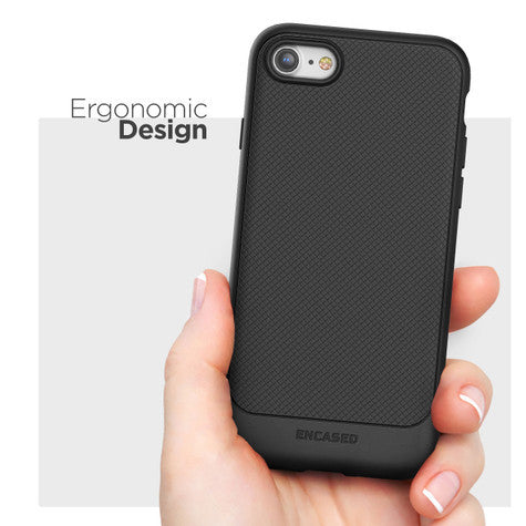 Encased Thin Armor Case iPhone SE 2022/2020 - Black