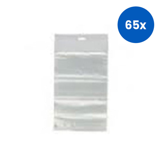 Adina Paraffin Recyclable Plastic Liners 17 x 6 x 19 cm 50 Sheets/Pack - White x65