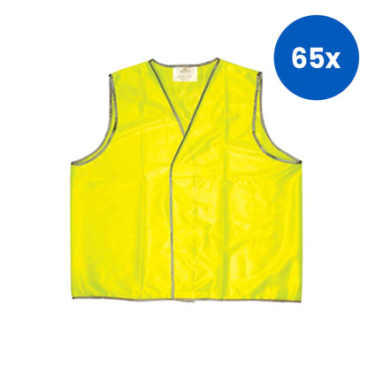 Livingstone High Visibility Safety Vest Extra Large Day Use - Yellow x65