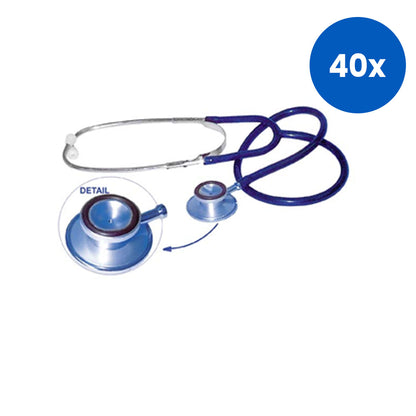 Livingstone Dual Head Stethoscope Latex Free - Blue x40