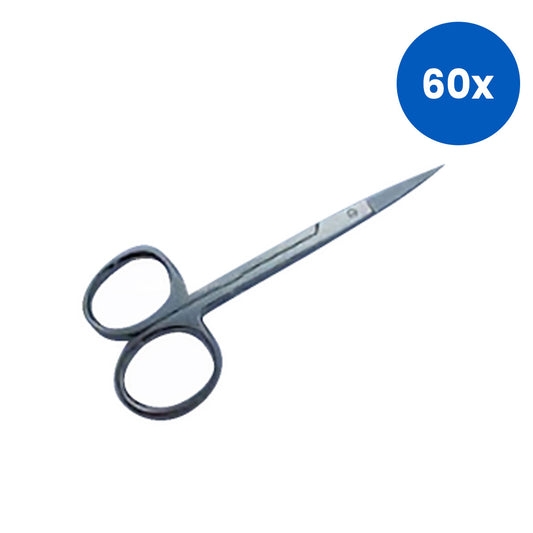 Livingstone Iris Scissors Sharp Point 90mm Straight - White x60