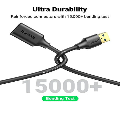 UGREEN USB 3.0 Extension Male Cable 2m Black